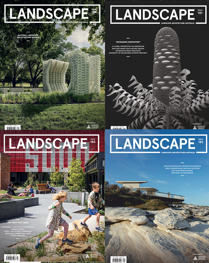 《Landscape Architecture Australia》2024年合集景观建筑杂志澳大利亚版PDF下载