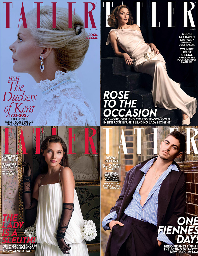 《tatler UK 》2026年合集1-12月英国时尚生活杂志PDF下载