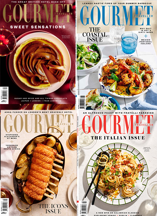 《Australian Gourmet Traveller》2026年1-12月澳大利亚美食旅游杂志PDF下载