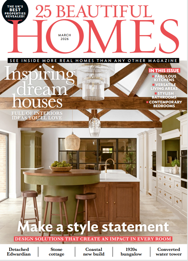 《25 Beautiful Homes》2026年3月英国室内设计杂志PDF高清素材