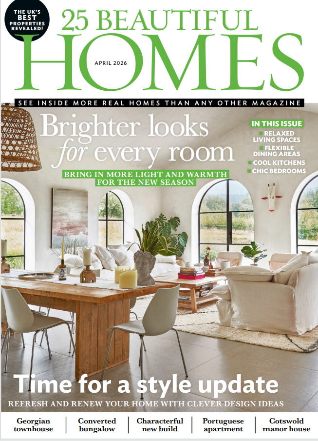 《25 Beautiful Homes》2026年4月英国室内设计杂志PDF高清素材