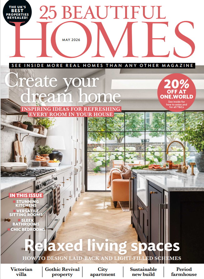 《25 Beautiful Homes》2026年5月英国室内设计杂志PDF高清素材