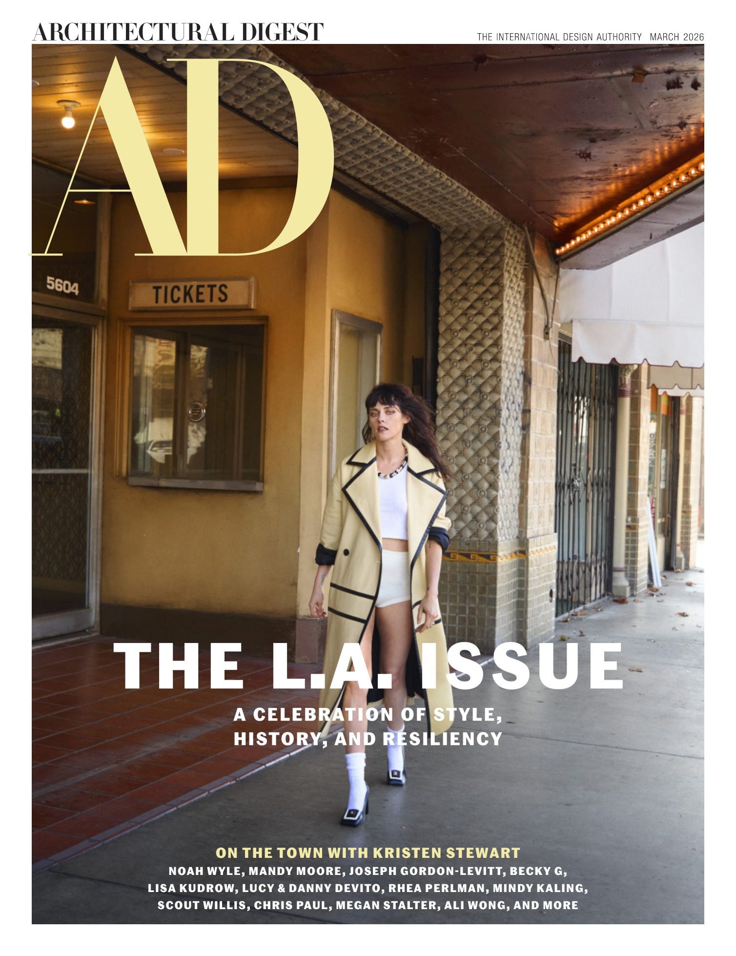 Architectural Digest USA 2026年3月刊 AD美国建筑景观杂志 PDF高清