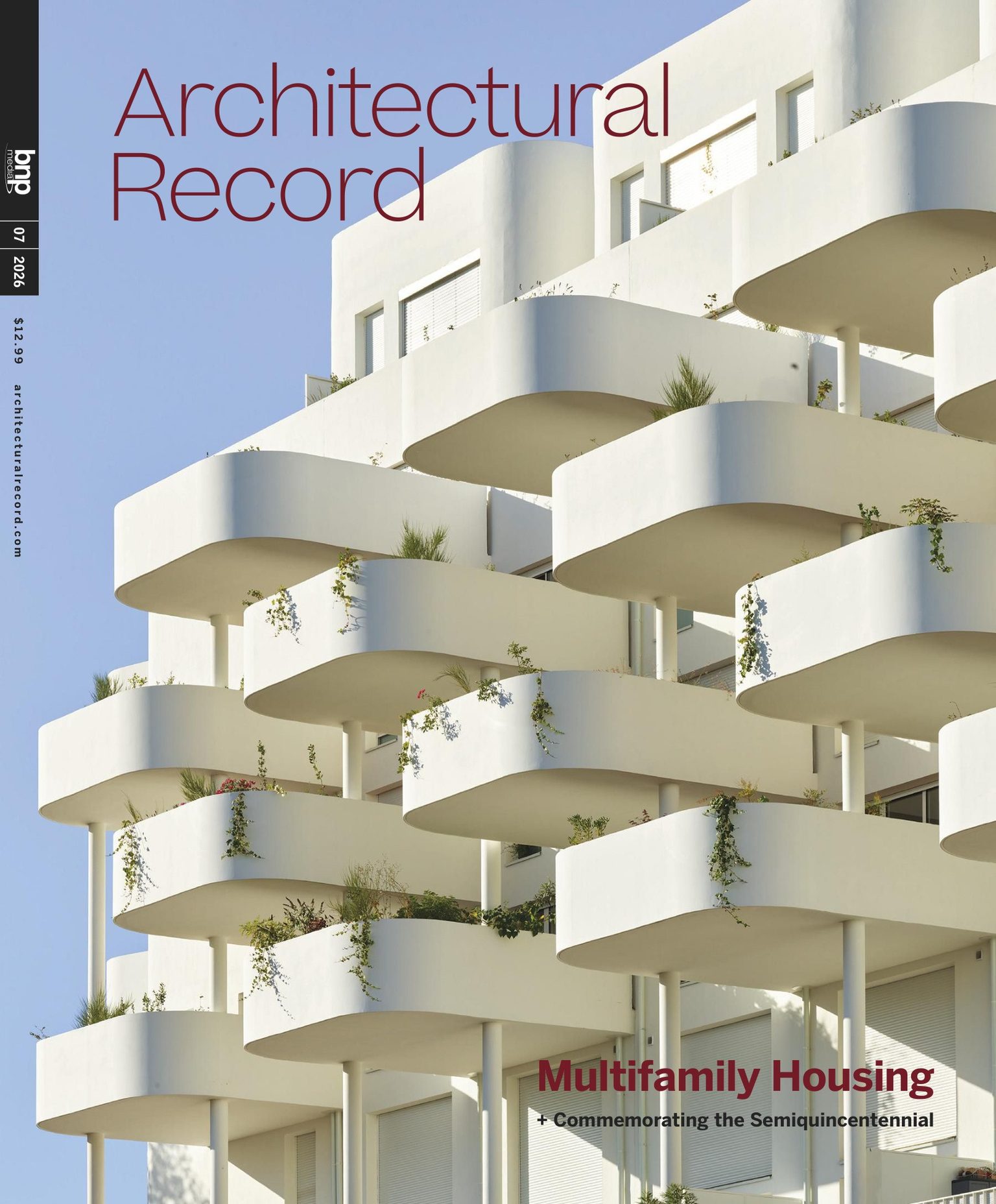 Architectural Record 2026年7月刊 建筑实录美国建筑杂志 PDF高清