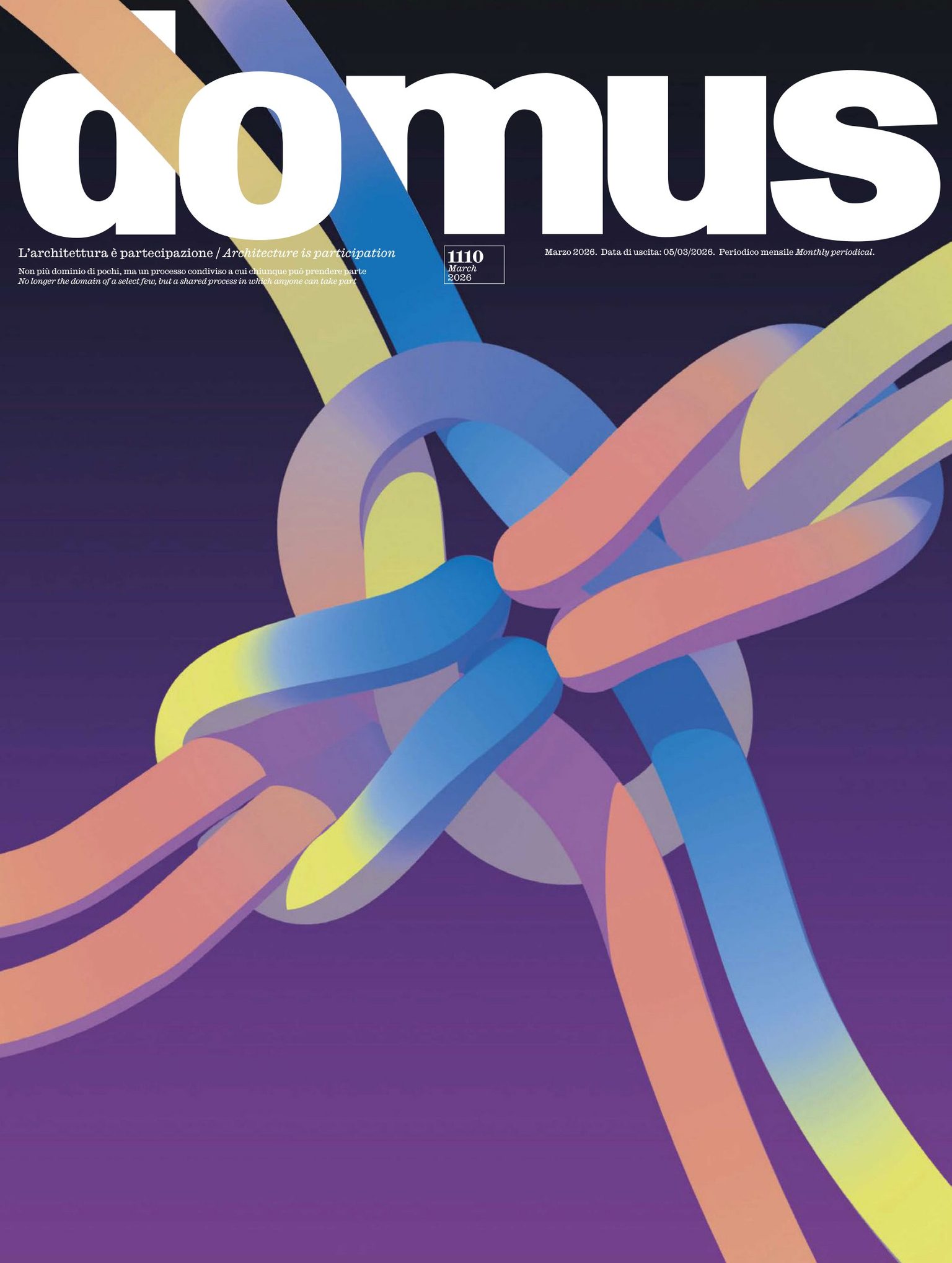 Domus 2026年3月刊 意大利建筑室内设计杂志 PDF高清