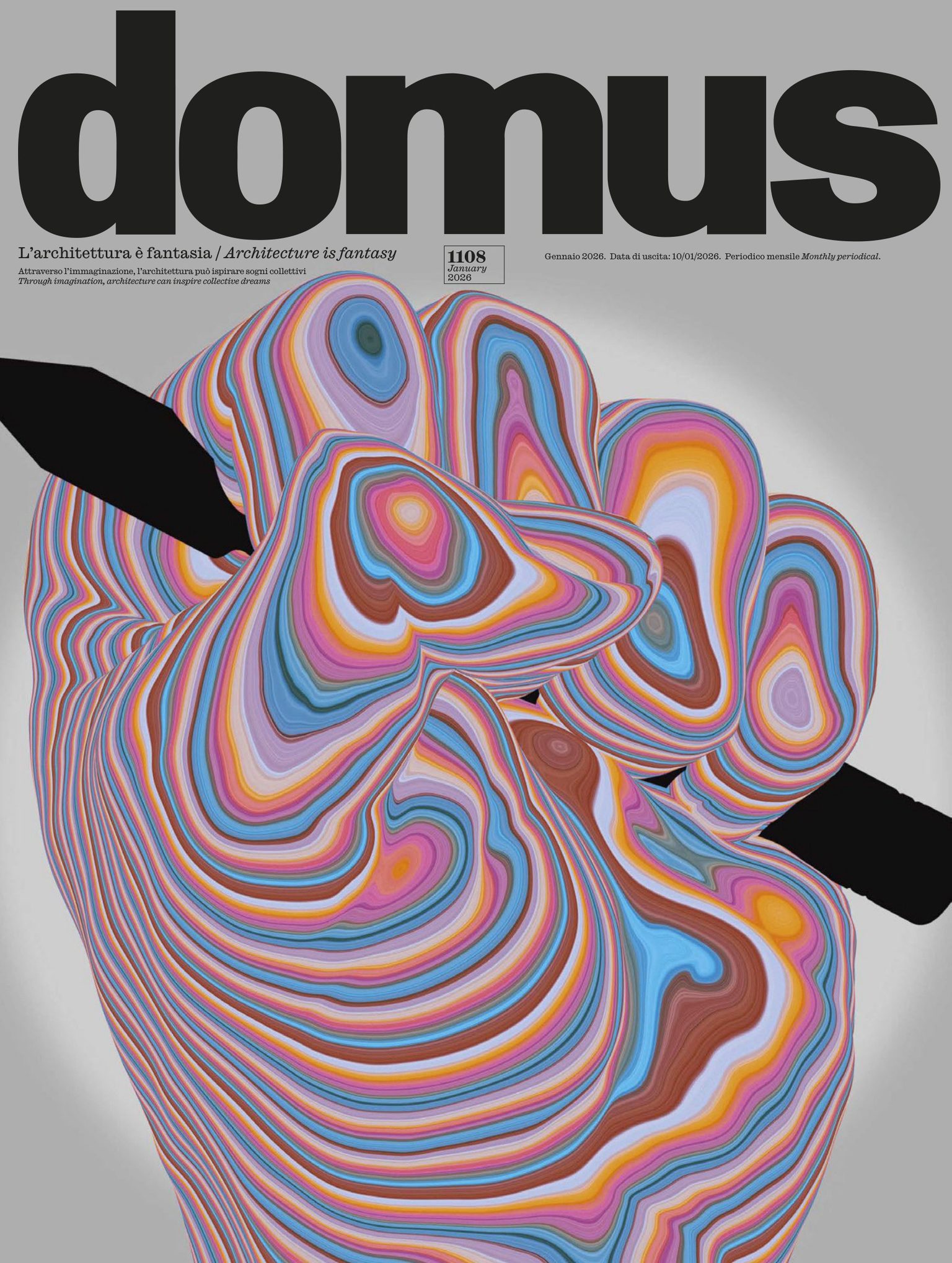 Domus 2026年1月刊意大利建筑设计杂志 PDF高清
