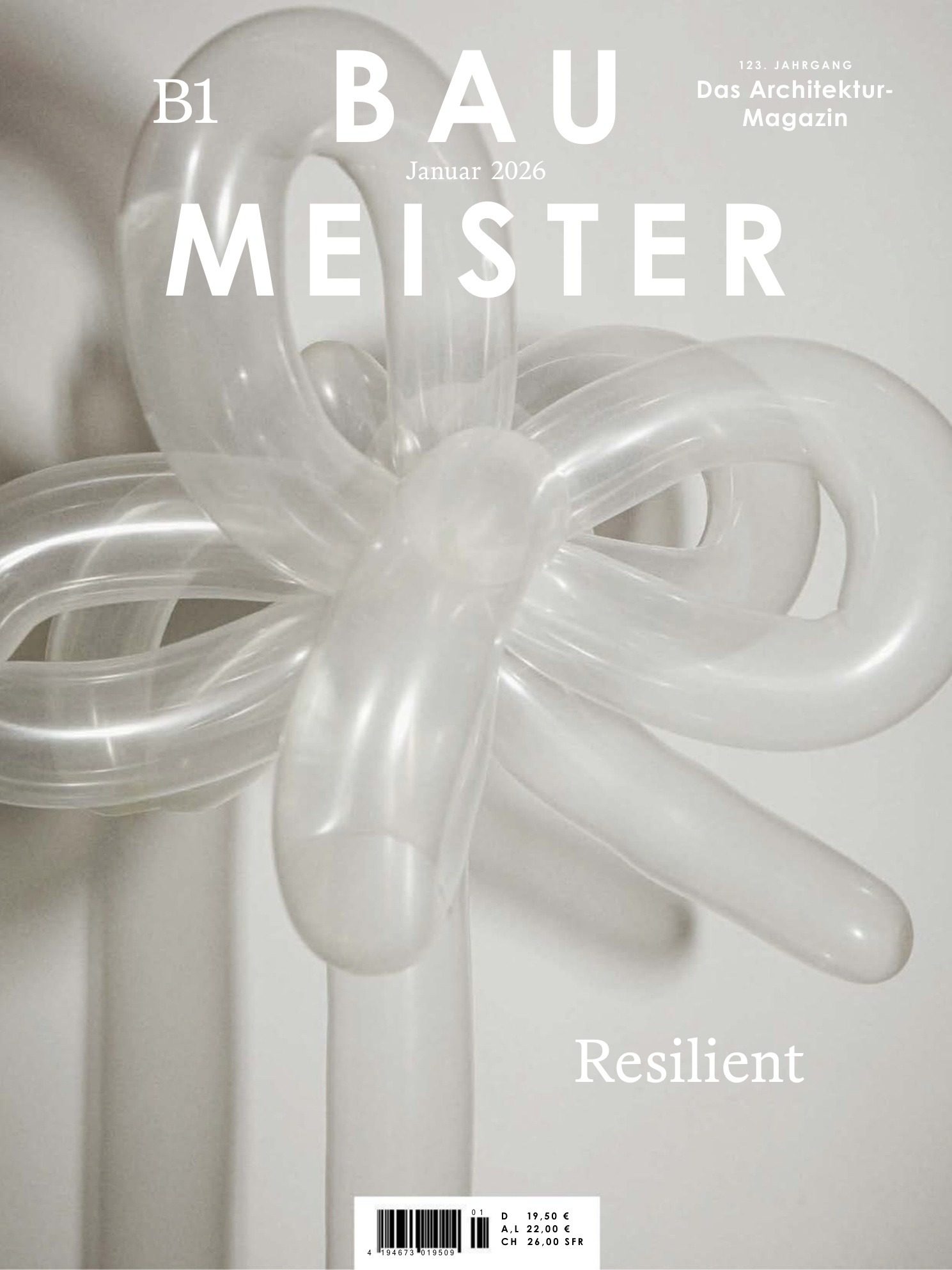 Baumeister 2026年1月刊 德国建筑城市规划杂志 PDF高清
