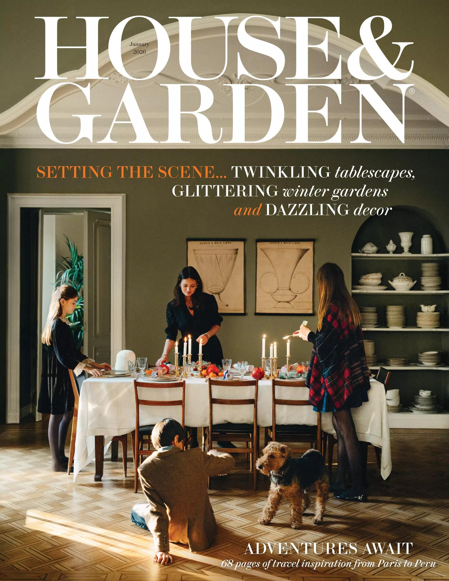 House Garden UK 2026年1月刊 英国家居花园杂志 PDF高清