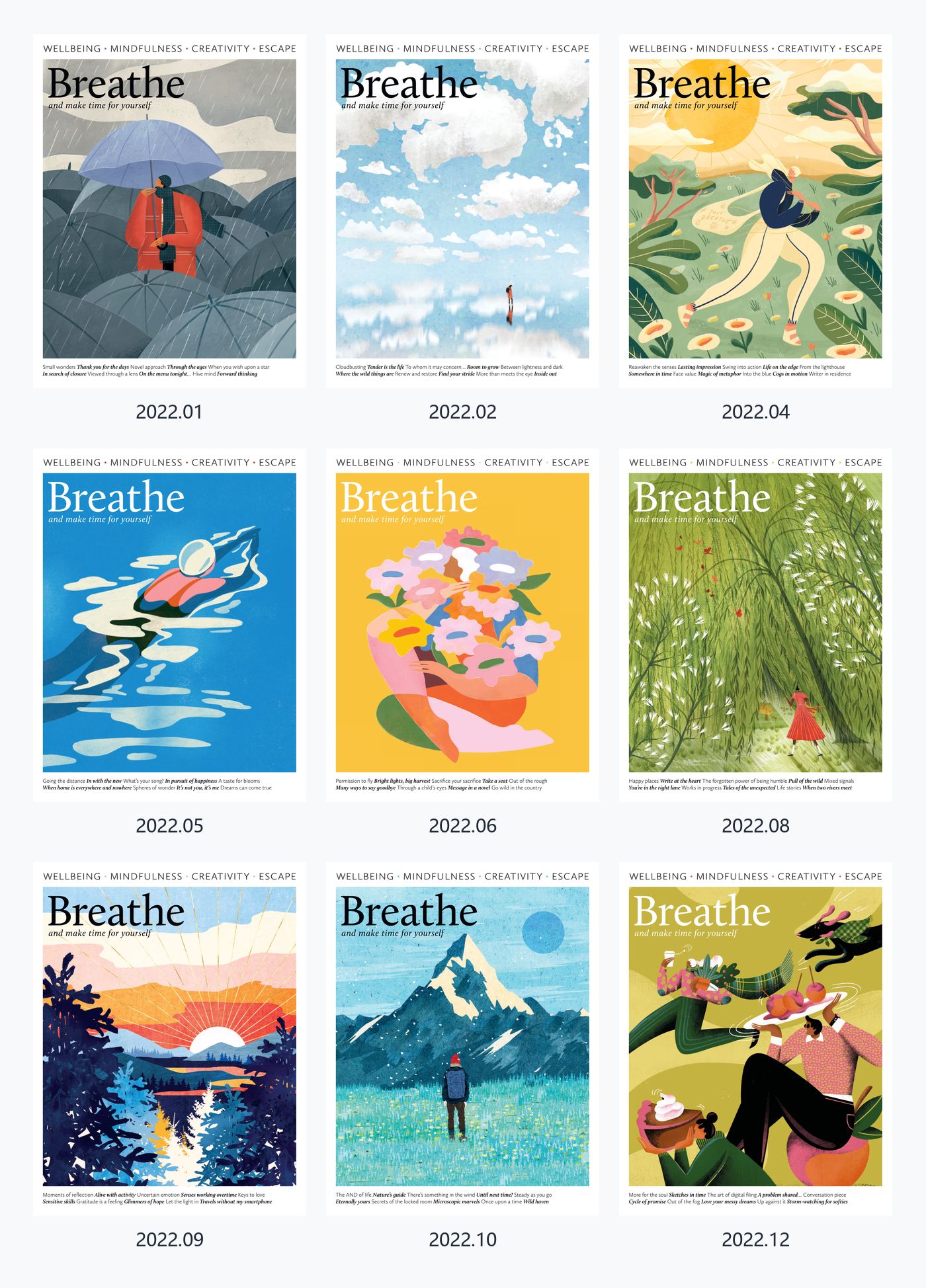 Breathe 2022年合集Breathe呼吸杂志英国版 PDF高清