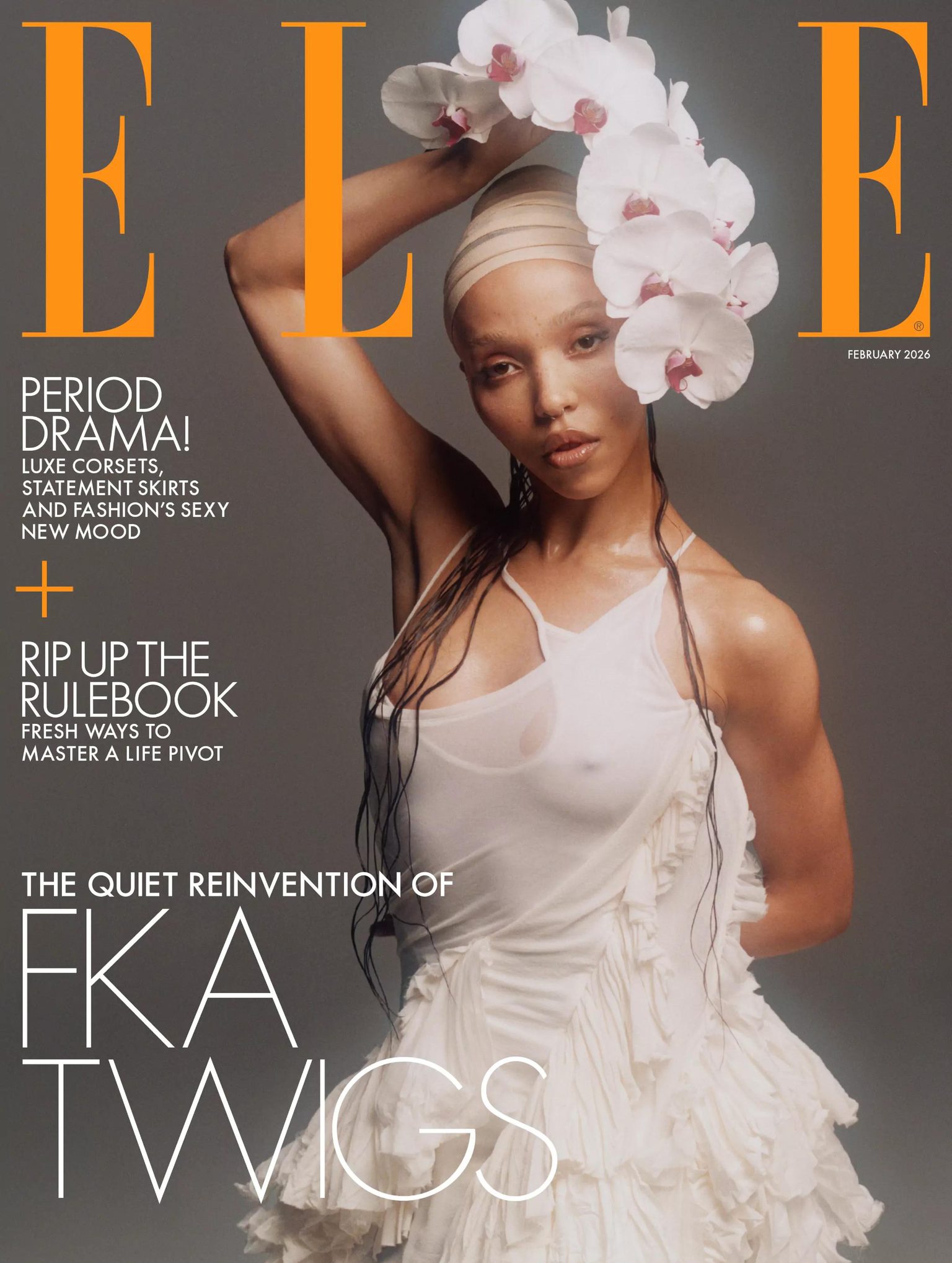 Elle UK 2026年2月刊 Elle英国版女性时尚杂志 PDF高清