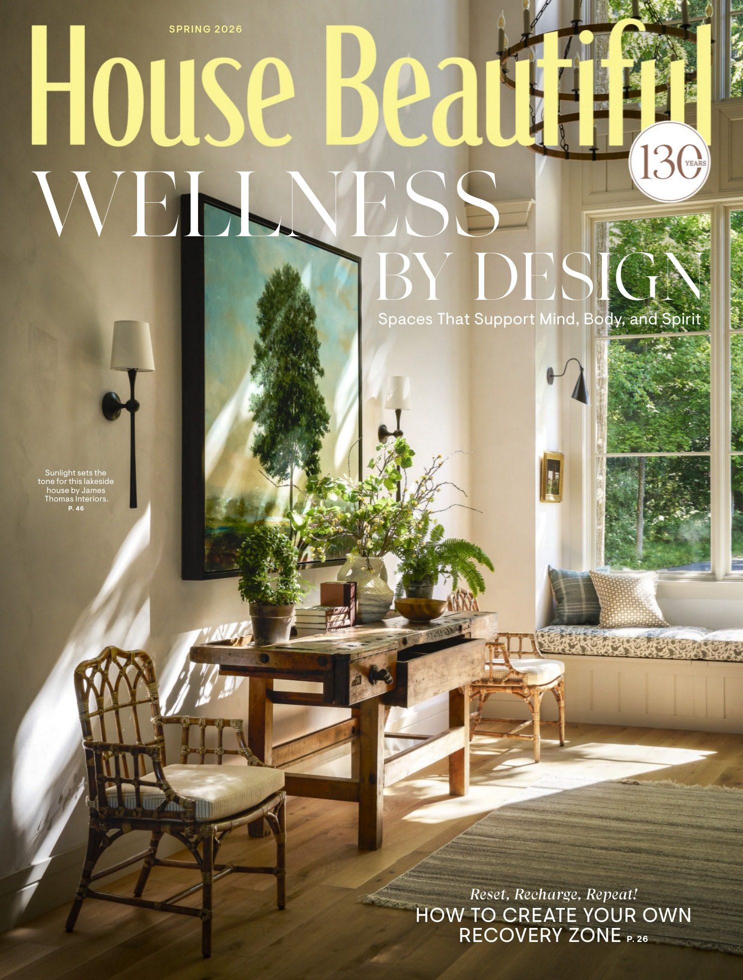 house beautiful USA 2026年春季刊 美国家居室内设计杂志 PDF高清