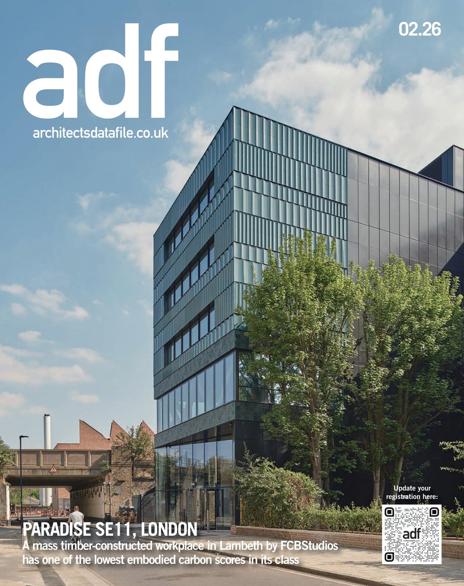 Architects Datafile（ADF） 2026年2月刊 adf英国建筑设计杂志 PDF高清
