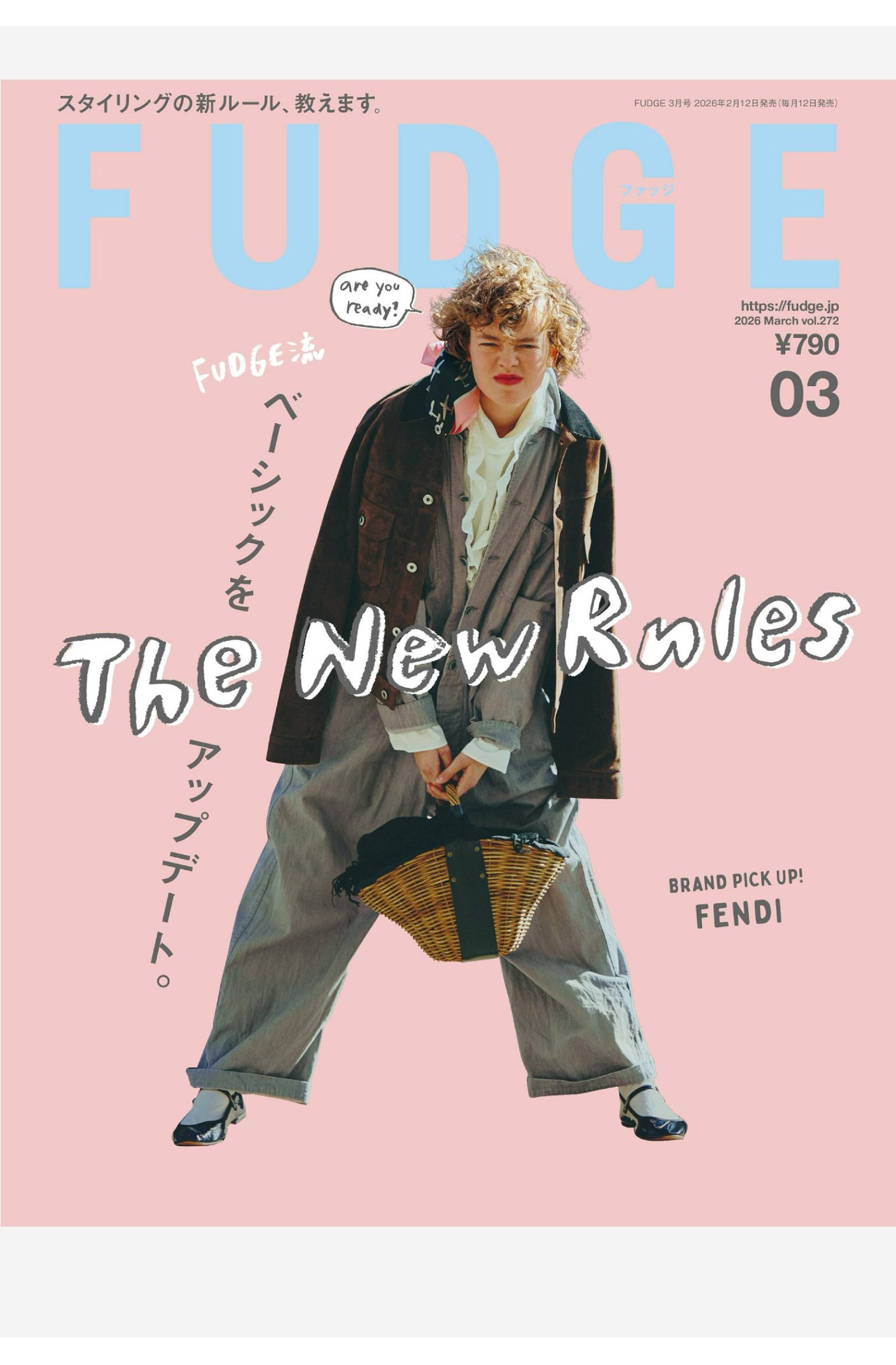 fudge 2026年3月刊 日本女性休闲时尚杂志 PDF高清