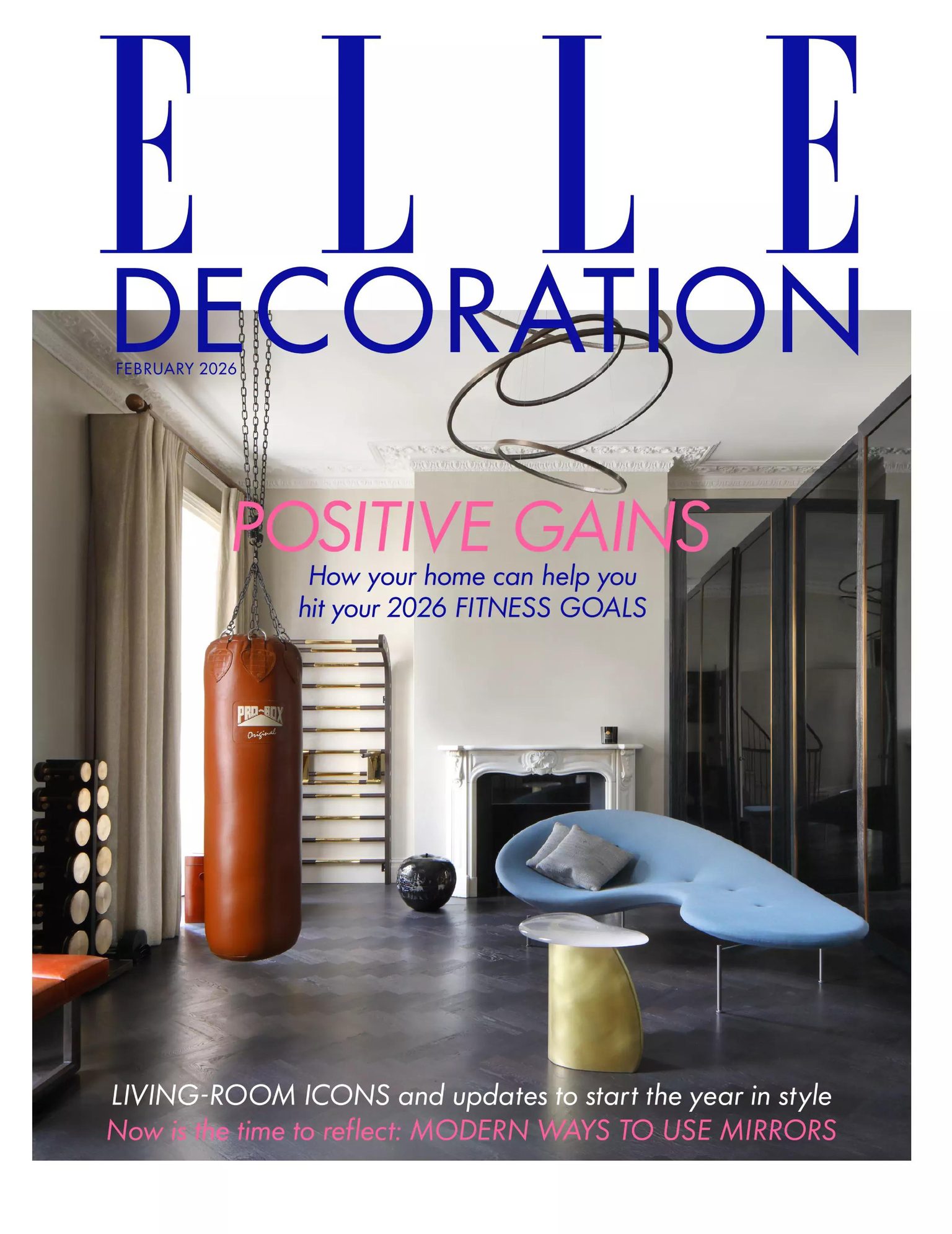 Elle Decoration UK 2026年2月刊 英国高端室内设计家居杂志 PDF高清
