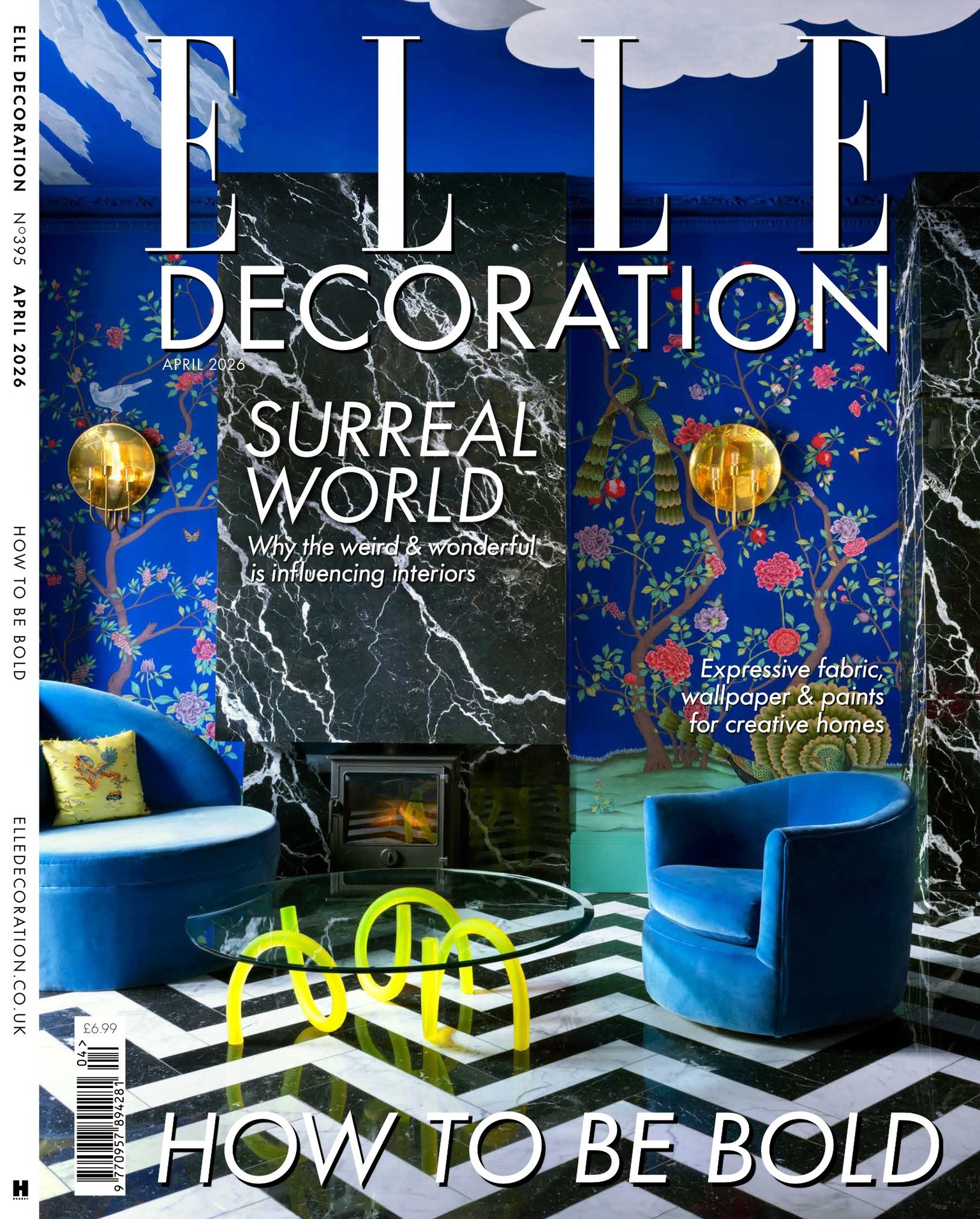 Elle Decoration UK 2026年4月刊 英国高端室内设计家居杂志 PDF高清