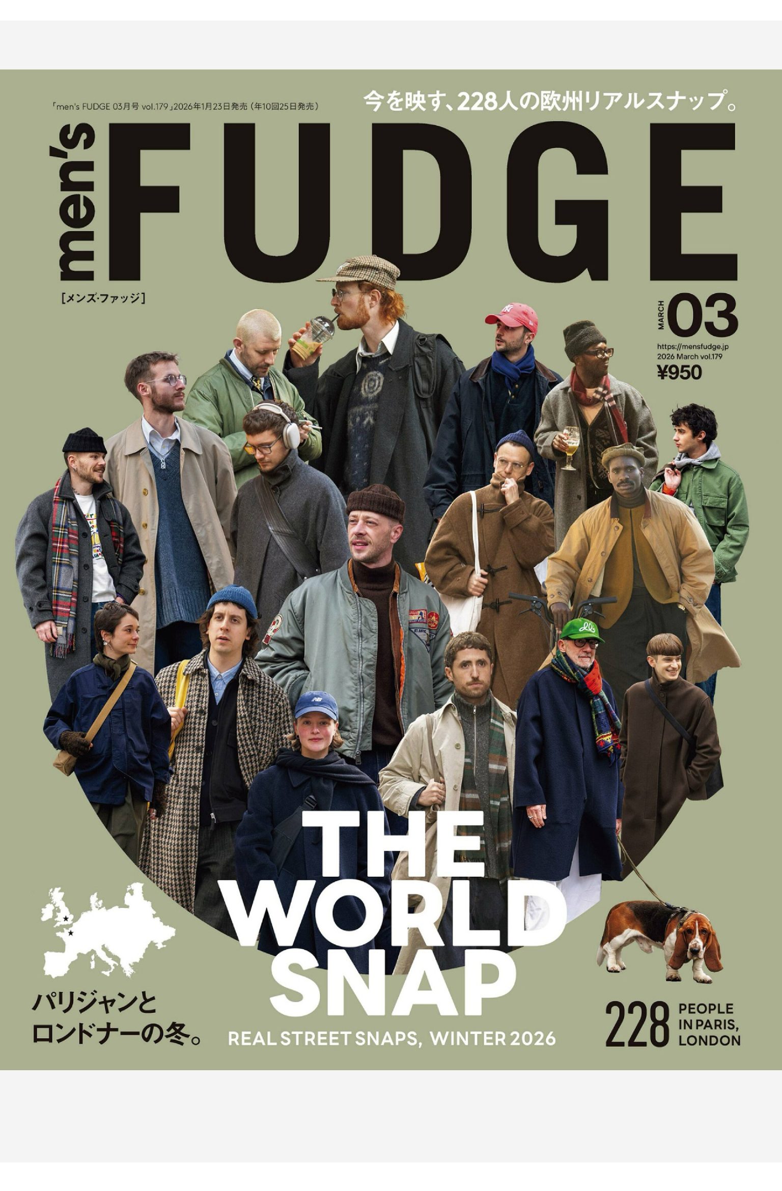 Men’s fudge 2026年3月刊 日本男士时尚潮流杂志 PDF高清