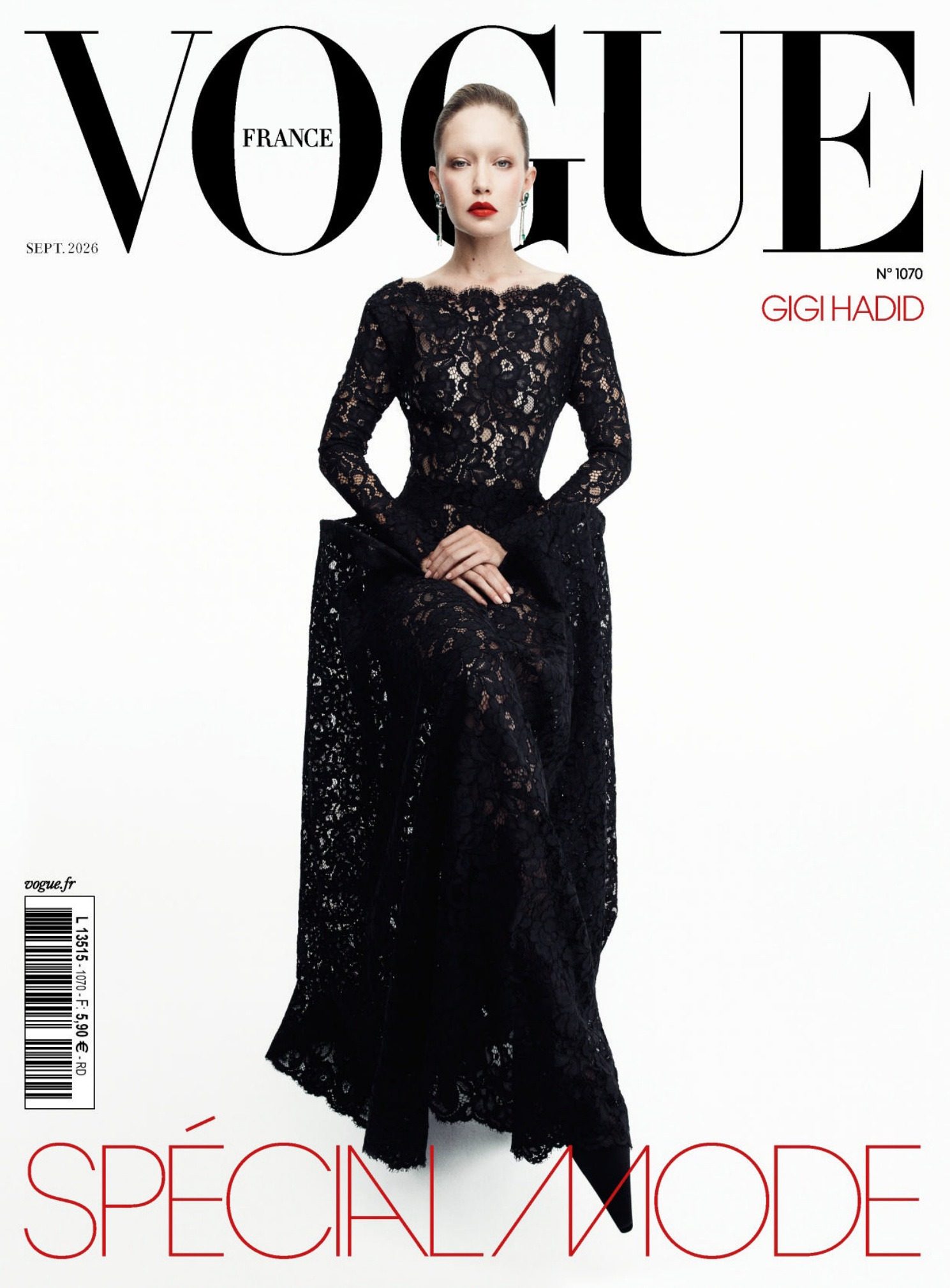 Vogue France 2026年9月刊 vogue法国版时尚杂志 PDF高清