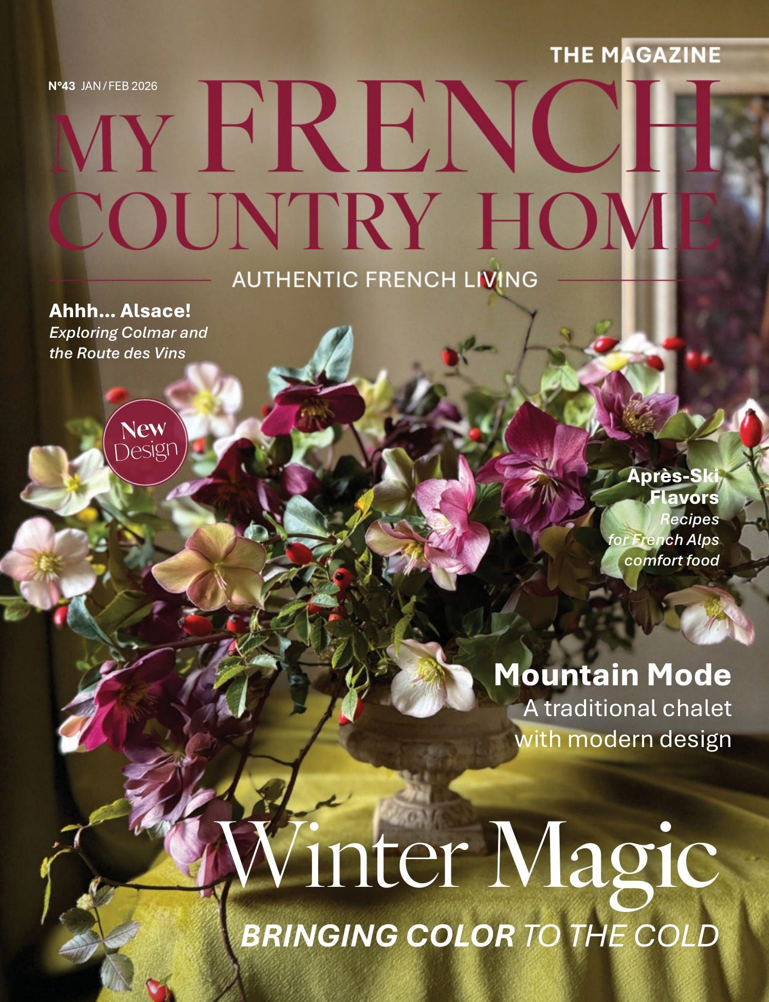 My French Country Home 2026年1-2月刊 法国乡村家居装饰杂志 PDF高清