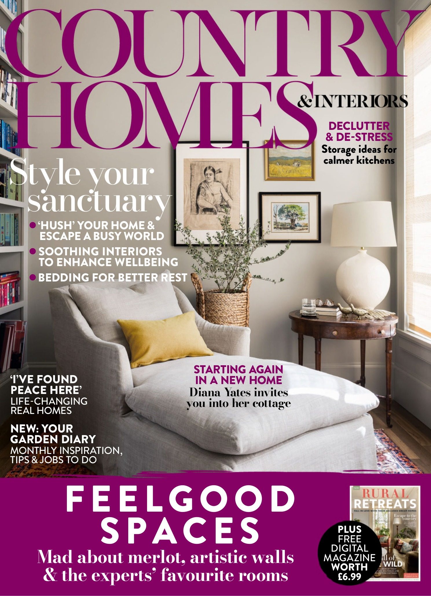 Country Homes Interiors 2026年2月刊 英国乡村家居室内设计杂志 PDF高清