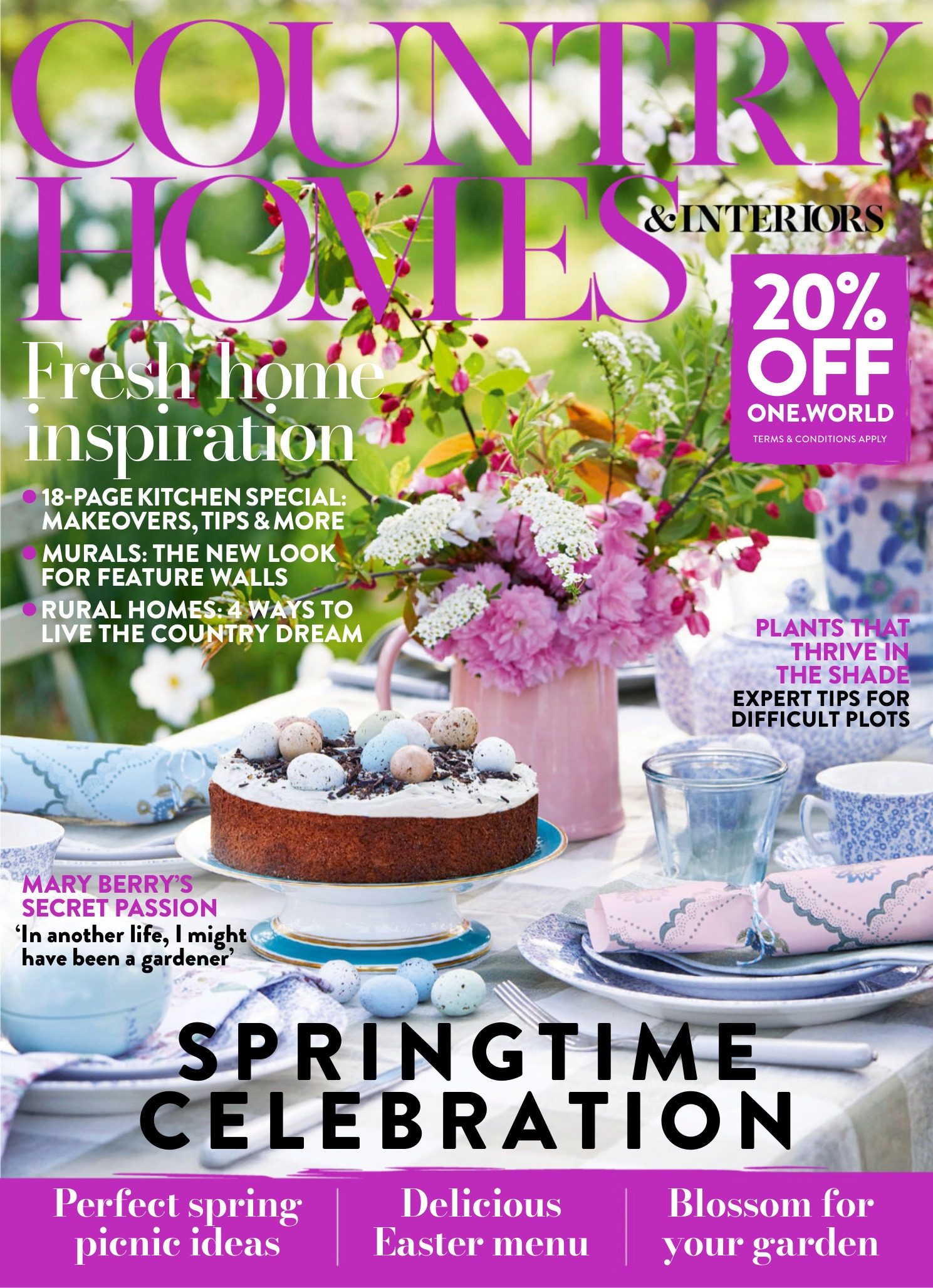 Country Homes Interiors 2026年4月刊 英国乡村家居室内设计杂志 PDF高清