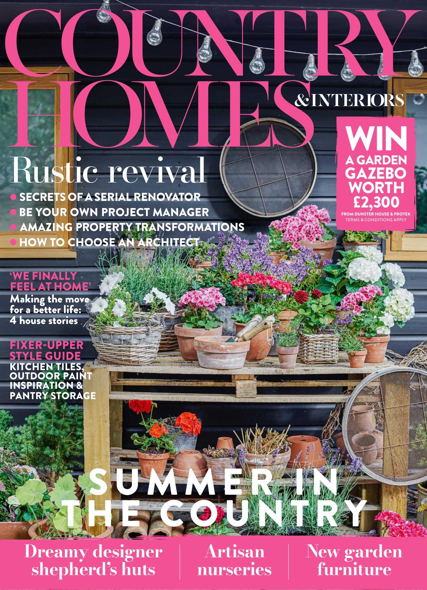 Country Homes Interiors 2026年6月刊 英国乡村家居室内设计杂志 PDF高清