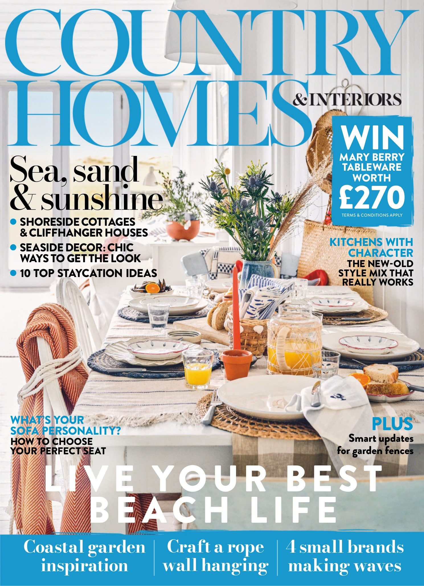 Country Homes Interiors 2026年8月刊 英国乡村家居室内设计杂志 PDF高清