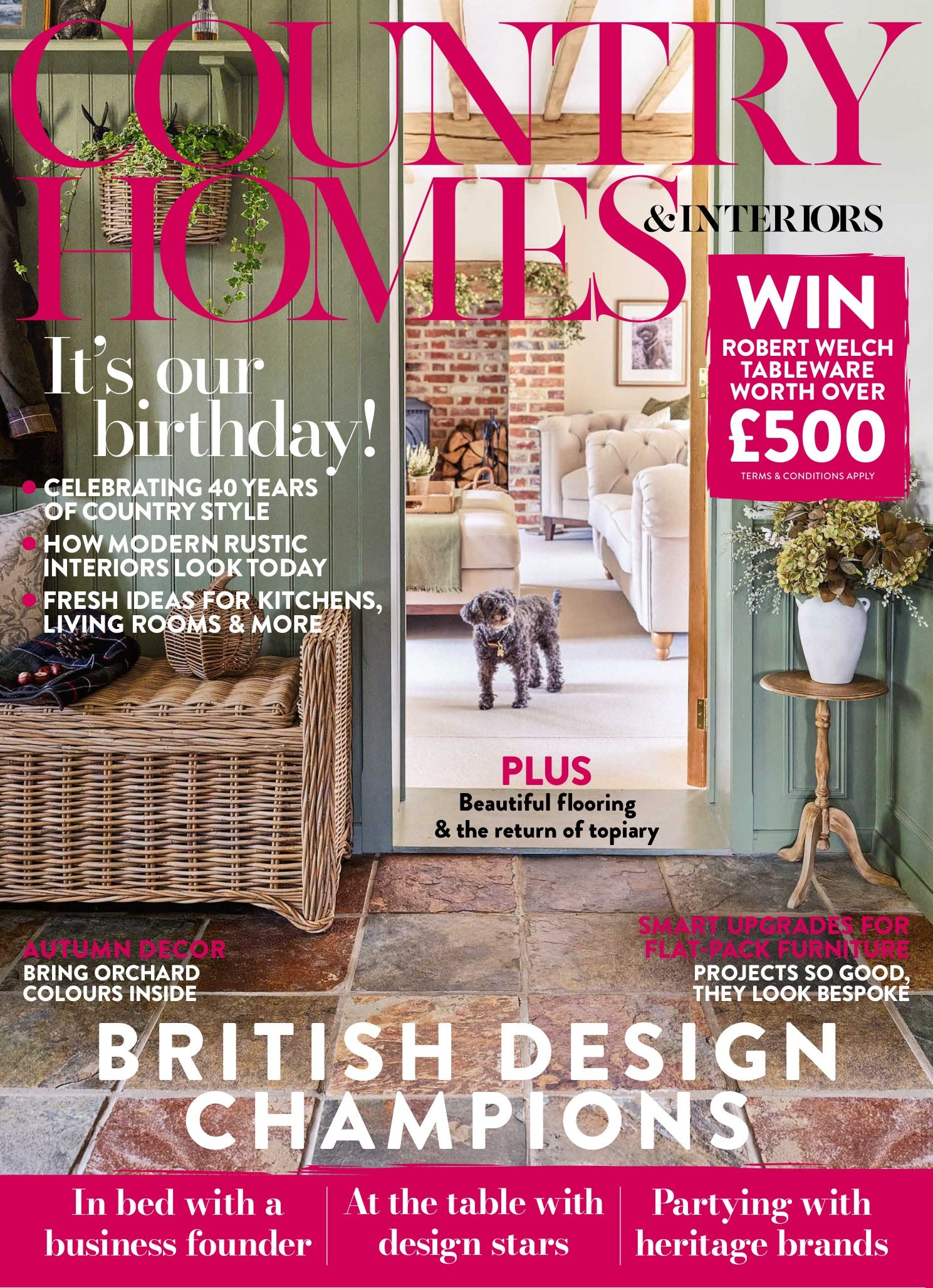 Country Homes Interiors 2026年10月刊 英国乡村家居室内设计杂志 PDF高清