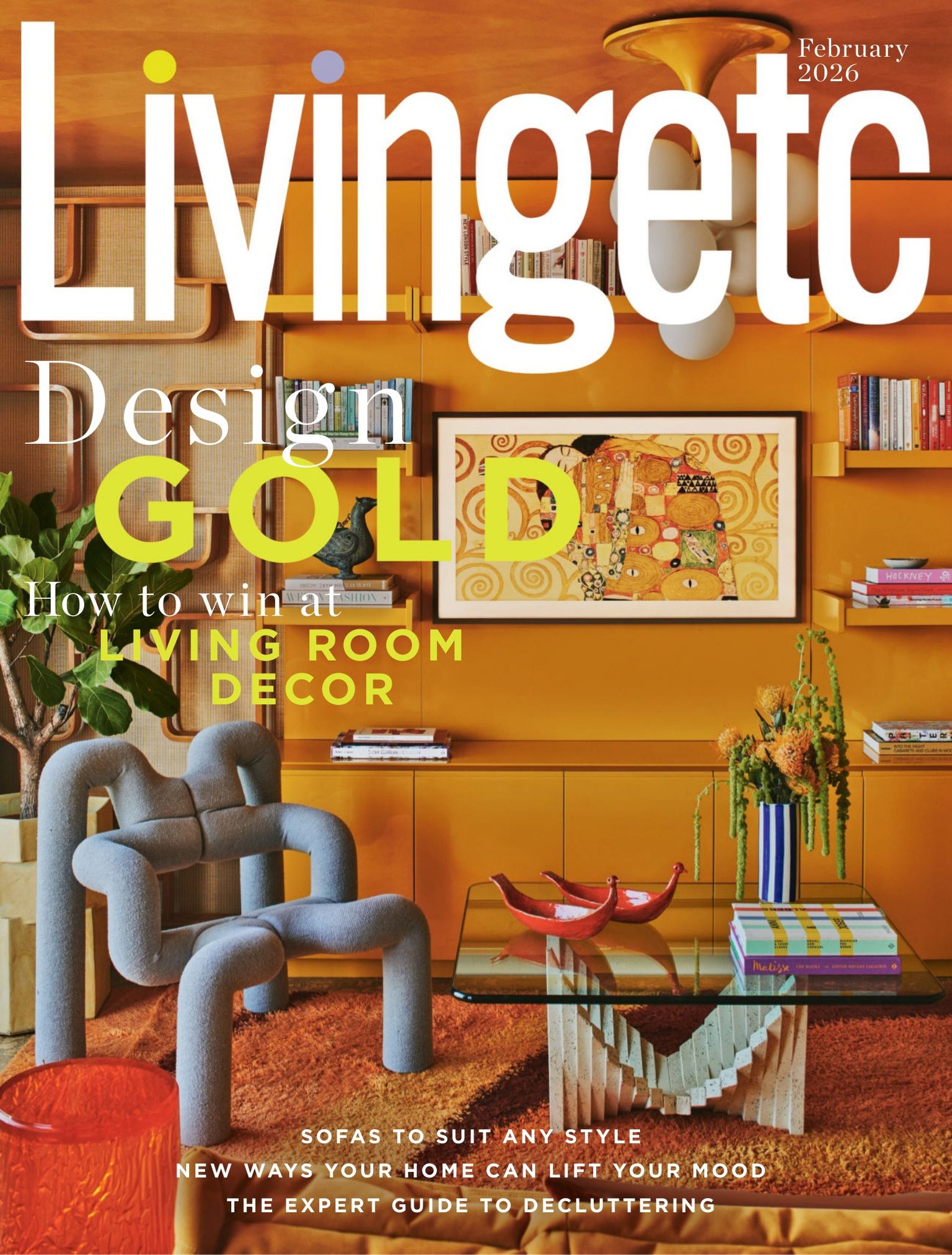 Living Etc UK 2026年2月刊 英国现代家居室内设计杂志 PDF高清