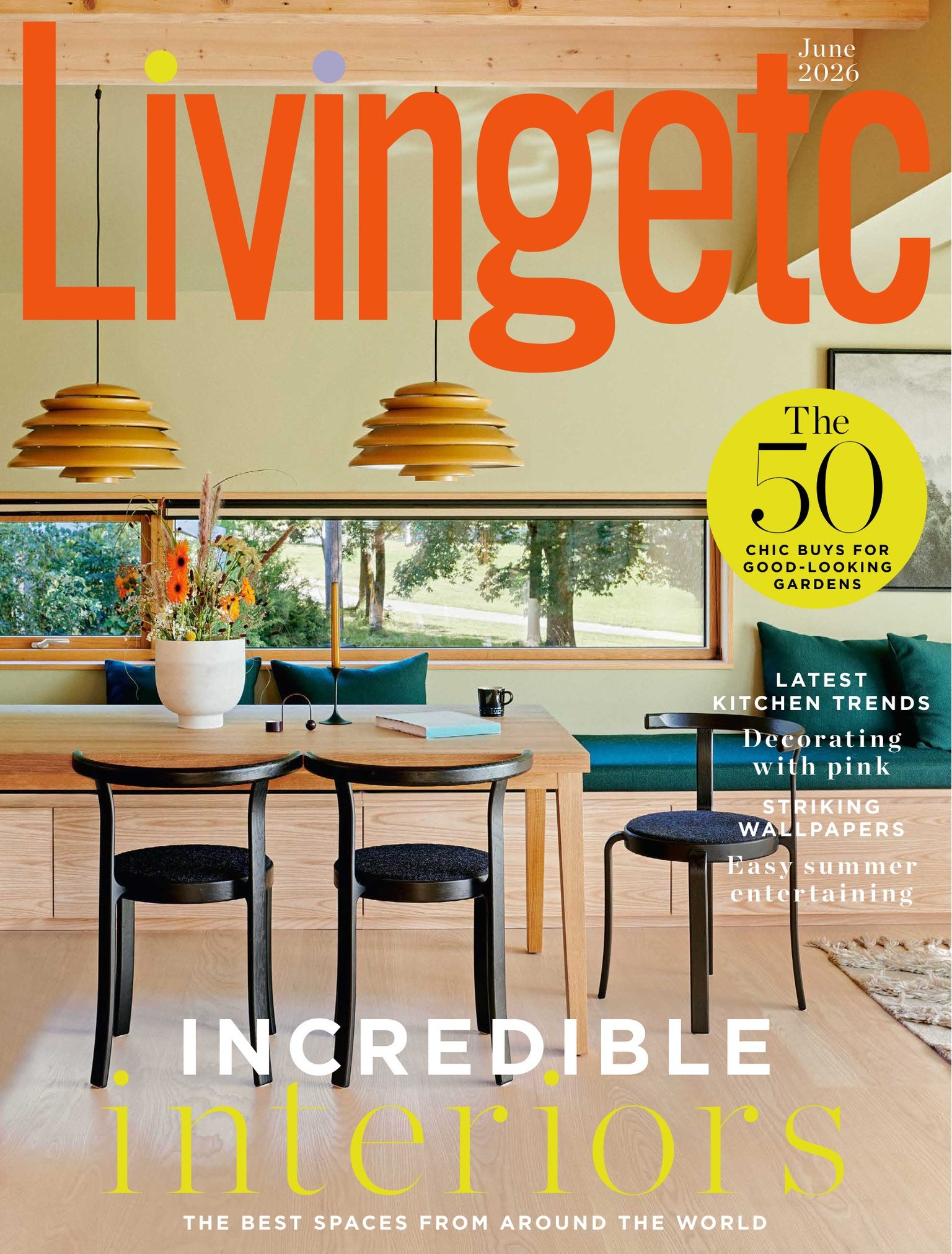 Living Etc UK 2026年6月刊 英国现代家居室内设计杂志 PDF高清