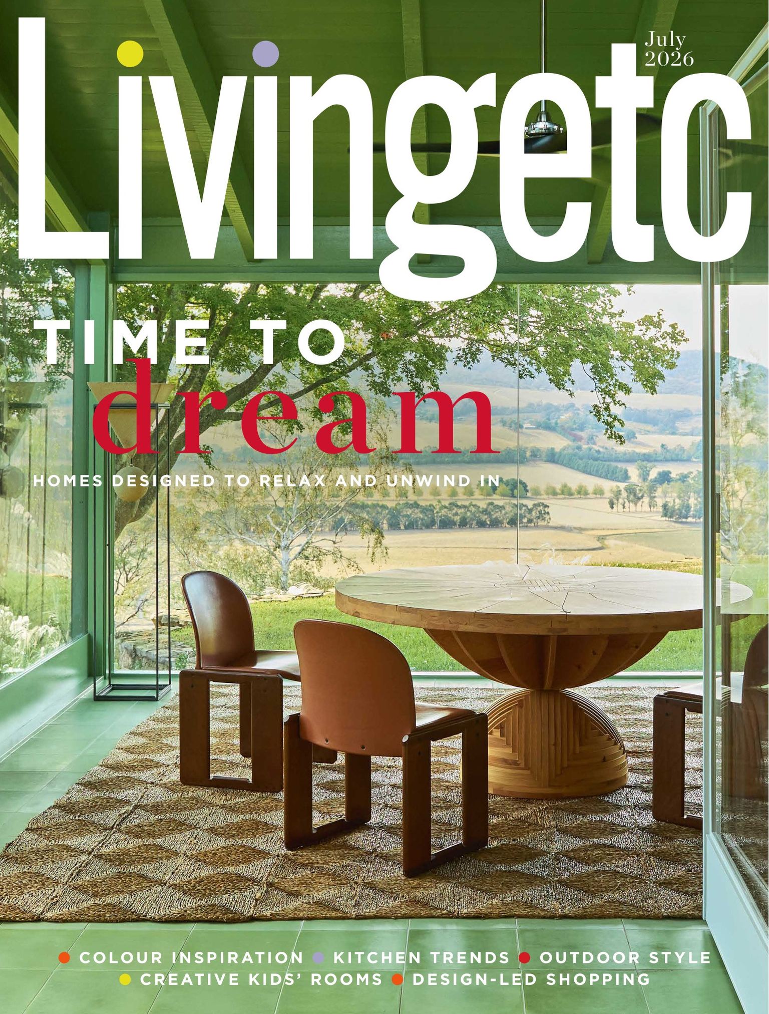 Living Etc UK 2026年7月刊 英国现代家居室内设计杂志 PDF高清