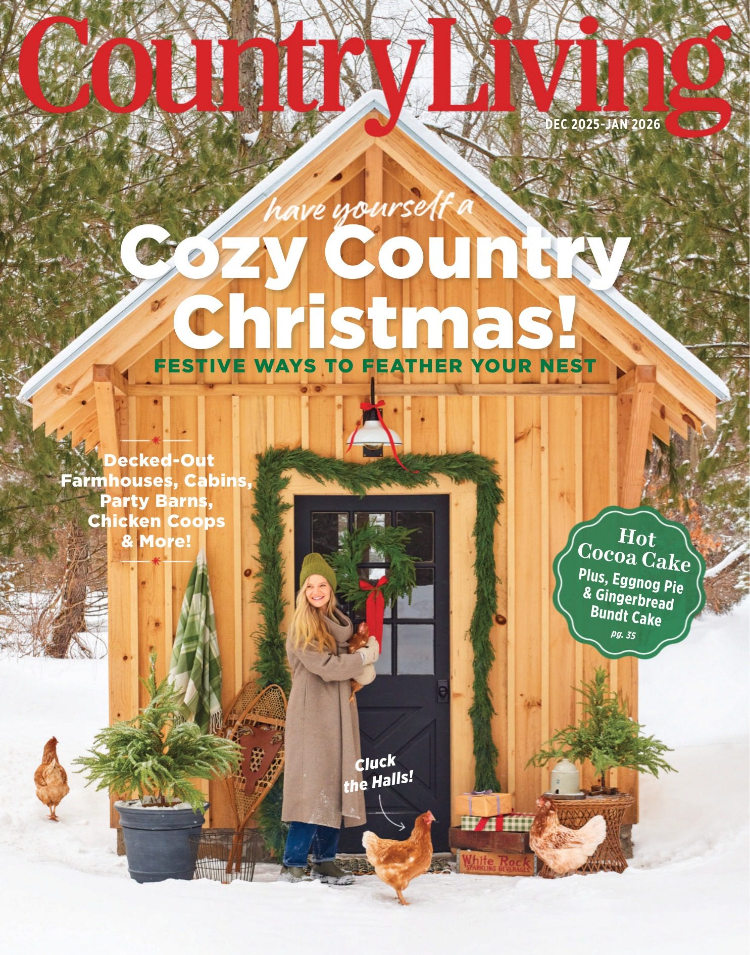 Country Living USA 2026年1月刊 美国室内家居装饰杂志 PDF高清