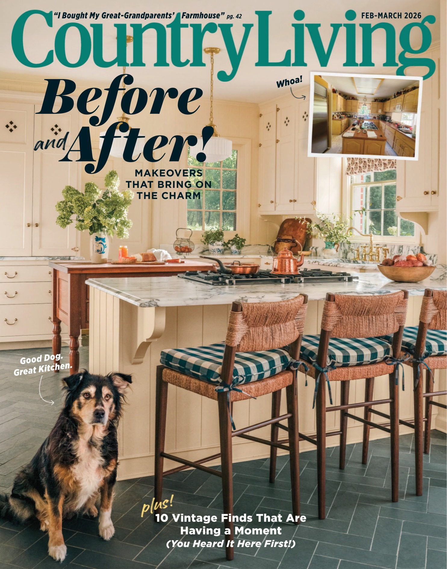 Country Living USA 2026年2-3月刊 美国室内家居装饰杂志 PDF高清