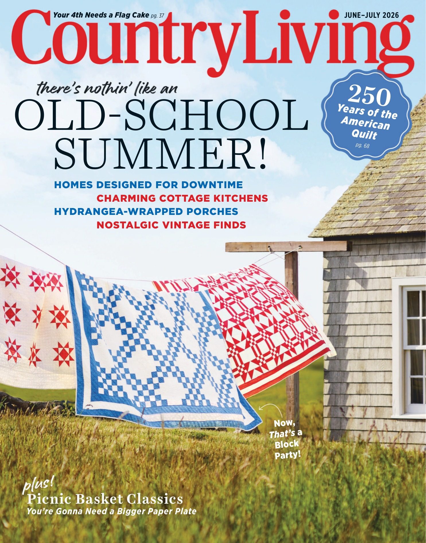 Country Living 2026年6-7月刊 合集室内家居装饰杂志 PDF高清